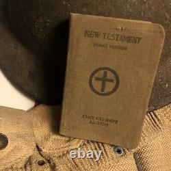 WWI BIBLE HOLY Book New Testament 1918 USGI WW US army USGI