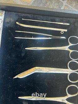 WWI Becton Dickerson & Sons BD Wound Kit Original And Rare WWI Medals