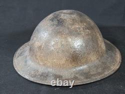 WWI British Helmet Unit or Soldier Marked
