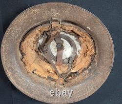 WWI British Helmet Unit or Soldier Marked