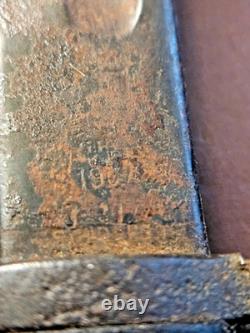 WWI British Pattern 1907 Lee Enfield P1907 Sword Bayonet No Scabbard