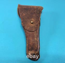 WWI Colt 1911 Pistol Leather Holster G&K 1917 F. I. C. Stamped 45 Semi Auto