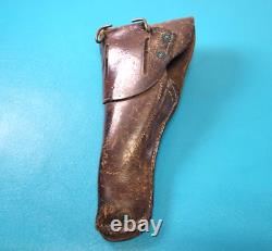 WWI Colt 1911 Pistol Leather Holster G&K 1917 F. I. C. Stamped 45 Semi Auto