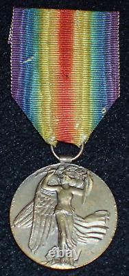 WWI Czechoslovakia World War One Victory Medal 1914 1918 Original Early Strike