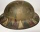WWI Doughboy Helmet 1st Infantry Division & Big Red One & I Corps Markings
