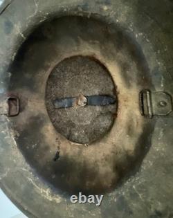 WWI Doughboy Helmet 1st Infantry Division & Big Red One & I Corps Markings