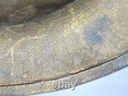 WWI Doughboy Helmet 1st Infantry Division & Big Red One & I Corps Markings