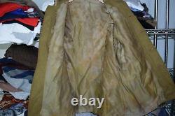 WWI Doughboy Wool Jacket Coat with Patches DAMAGE Horstmann Philadelphia Buttons