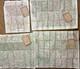 WWI Era Cartes Taride Maps Lot with Covers Nos. 3, 6, 6bis, 27 Vintage