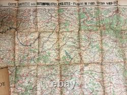 WWI Era Cartes Taride Maps Lot with Covers Nos. 3, 6, 6bis, 27 Vintage