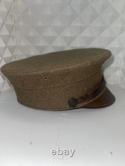 WWI Era USMC Marine Corps EM Bell Cap withEGA Original Named