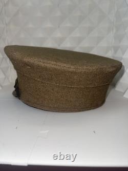 WWI Era USMC Marine Corps EM Bell Cap withEGA Original Named