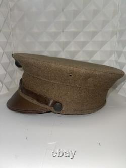 WWI Era USMC Marine Corps EM Bell Cap withEGA Original Named