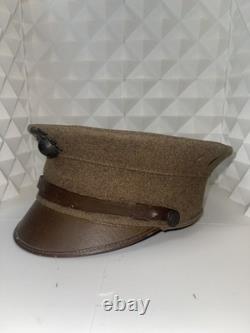 WWI Era USMC Marine Corps EM Bell Cap withEGA Original Named