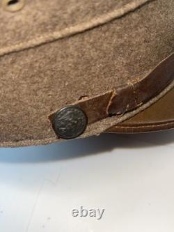 WWI Era USMC Marine Corps EM Bell Cap withEGA Original Named