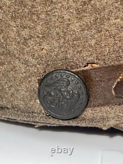 WWI Era USMC Marine Corps EM Bell Cap withEGA Original Named
