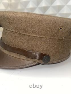 WWI Era USMC Marine Corps EM Bell Cap withEGA Original Named