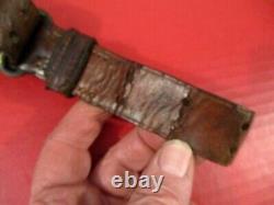 WWI Era US ARMY AEF M1907 Leather Sling for M1903 Springfield Rifle Very NICE