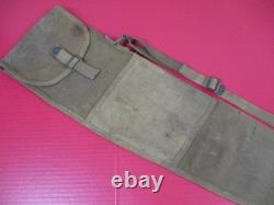 WWI Era US Army Canvas Carry Case for M1903 Springfield Rifle Original NICE