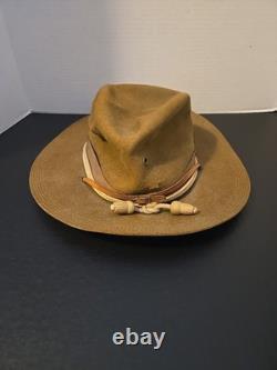 WWI Era US Army Hat withinfantry Cords & 5 Stitch Brim