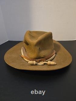 WWI Era US Army Hat withinfantry Cords & 5 Stitch Brim