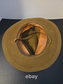 WWI Era US Army Hat withinfantry Cords & 5 Stitch Brim