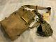 WWI Era Vintage Gas Mask & Canvas Carry Bag & Anti Dimming Stick, Not For Use