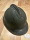 WWI FRENCH ARMY M-1915 ADRIAN Steel Combat HELMET Republic Black Paint WWII