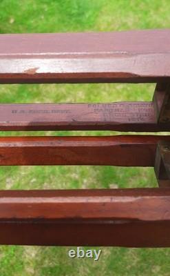 WWI Folmer & Schwing DIV 1914 Tripod Eastman Kodak US Dept Regimental Marked
