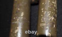 WWI French Army Trench Binoculars 8X24 Decigrads S. R. P. I. Rabbit Ears, Working WWI French Army Trench Binoculars 8X24 Decigrads S. R. P. I. Rabbit Ears, Working
