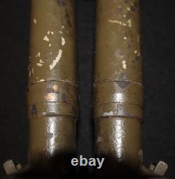 WWI French Army Trench Binoculars 8X24 Decigrads S. R. P. I. Rabbit Ears, Working WWI French Army Trench Binoculars 8X24 Decigrads S. R. P. I. Rabbit Ears, Working