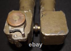 WWI French Army Trench Binoculars 8X24 Decigrads S. R. P. I. Rabbit Ears, Working