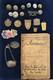 WWI French Insignia Lot Livret Militaire ID Book ID Bracelet Dog Tag Verdun