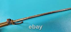 WWI French Model 1866 Chassepot Bayonet + Sheath TR2027