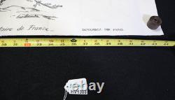 WWI French Poster Emprunt de la Défense Nationale Defense Loan 1915 Naudin Paris