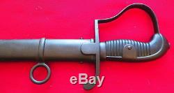 WWI GERMAN 1912 DATED CAVALRY OR ARTILLERY BLUCHER TYPE SWORD SIMSON & CO SUHL