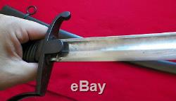 WWI GERMAN 1912 DATED CAVALRY OR ARTILLERY BLUCHER TYPE SWORD SIMSON & CO SUHL