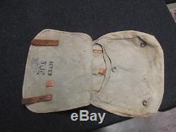 WWI GERMAN ARMY BELT SET With AMMO POUCHES, BUCKLE & BREAD BAG-WWI DATES 1914-1915