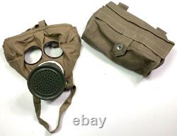 WWI GERMAN INFANTRY M1915 GASK MASK Gummimaske & CARRY BAG