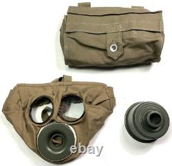 WWI GERMAN INFANTRY M1915 GASK MASK Gummimaske & CARRY BAG