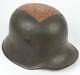 WWI German Army M16 Combat Steel Helmet with US Mail Home Label BEAUTY