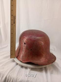 WWI German Helmet M16 Or M17 Repainted Fair Condition SHELL ONLY