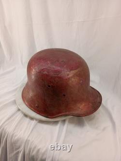 WWI German Helmet M16 Or M17 Repainted Fair Condition SHELL ONLY