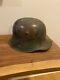 WWI German M16/M17 Helmet Camouflage Painted With Liner