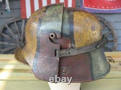 WWI German M16 Sniper Helmet #13