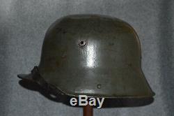WWI German M1916 Helmet withLiner, Strap
