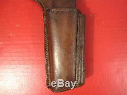 WWI German Mauser 1896 C96 Broomhandle Pistol Leather Stock Holster Dated 1916