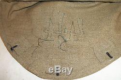WWI German Spike Helmet Cover 44 maker marked and dated 1915 Complete