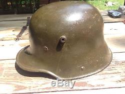 WWI German Stahlhelm M-16 Original withLiner Steel Helmet
