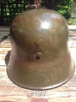 WWI German Stahlhelm M-16 Original withLiner Steel Helmet